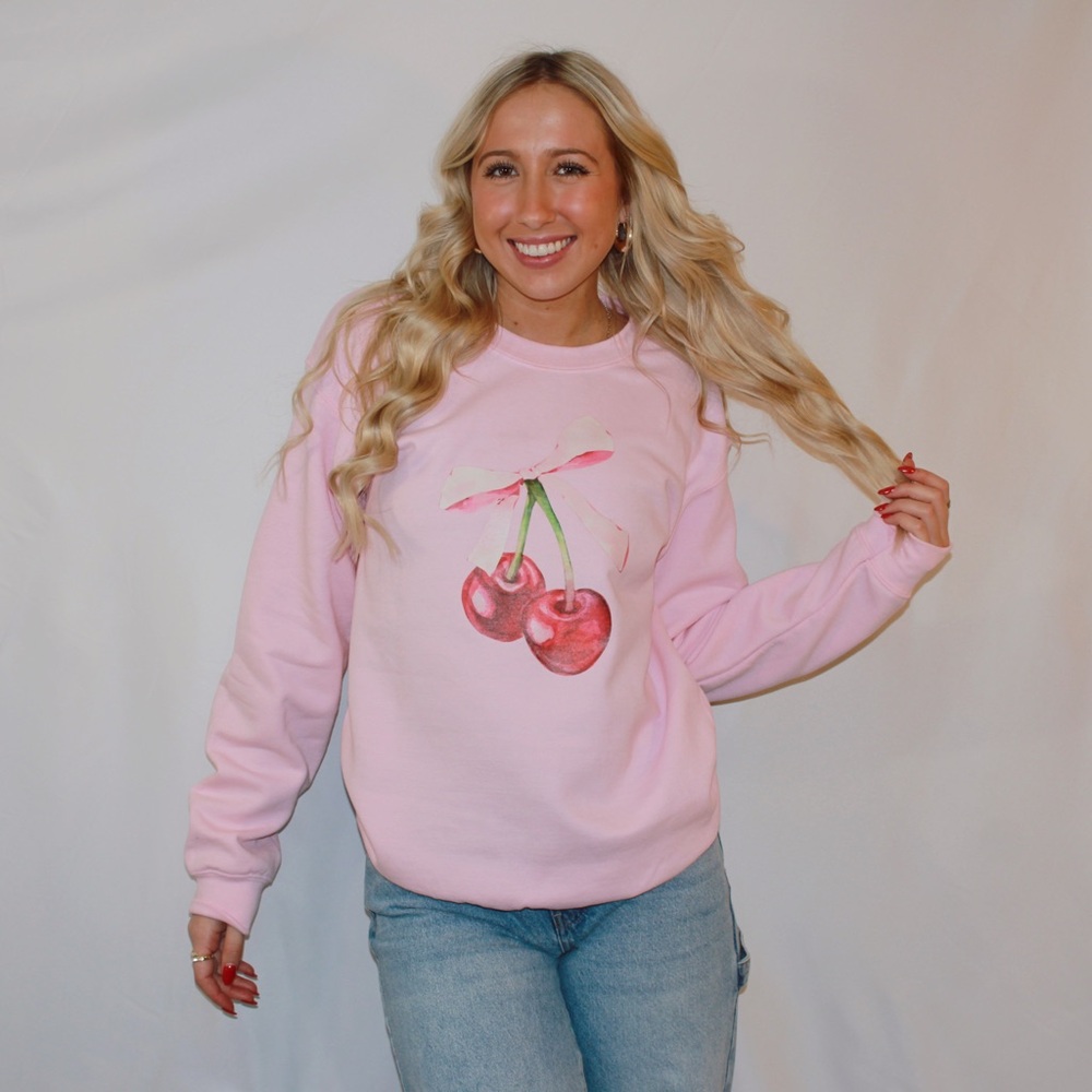 Cherry crewneck